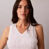 Cotton Poplin Sleeveless Top