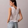 Cotton Poplin Sleeveless Top