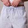 Cotton Poplin Stripe Boxer Shorts