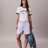 Cotton Poplin Stripe Boxer Shorts