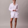 Cotton Poplin V-Day Sleep Shirt Cotton Poplin V-Day Sleep Shirt