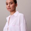 Cotton Poplin V-Day Sleep Shirt Cotton Poplin V-Day Sleep Shirt