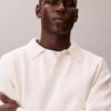 Cotton Relaxed Polo Sweater