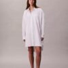 Cotton Relaxed Shirt Dress