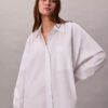 Cotton Relaxed Shirt Dress