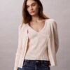 Cotton Rib Cardigan and Tank Set