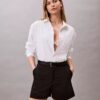 Cotton Sateen Short