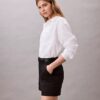 Cotton Sateen Short