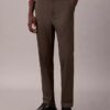 Cotton Sateen Slim Tapered Chino Pants