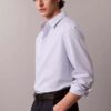 Cotton Solid Relaxed Button-Down Shirt