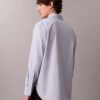 Cotton Solid Relaxed Button-Down Shirt