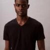 Cotton Stretch Blend 3-Pack Slim Fit V-Neck T-Shirt