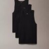 Cotton Stretch Blend 3-Pack Tank Top Cotton Stretch Blend 3-Pack Tank Top
