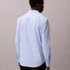 Cotton Stretch Gingham Slim Button-Down Shirt
