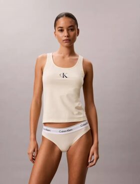Cotton Stretch Lounge Tank Top