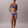 Cotton Stretch Rib High Rise Brief