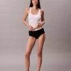 Cotton Stretch Rib High Rise Brief