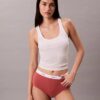 Cotton Stretch Rib High Rise Brief