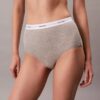 Cotton Stretch Rib High Rise Brief