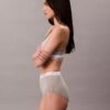 Cotton Stretch Rib High Rise Brief