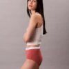 Cotton Stretch Rib High Rise Brief