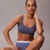 Cotton Stretch Rib High Rise Brief