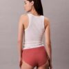 Cotton Stretch Rib High Rise Brief