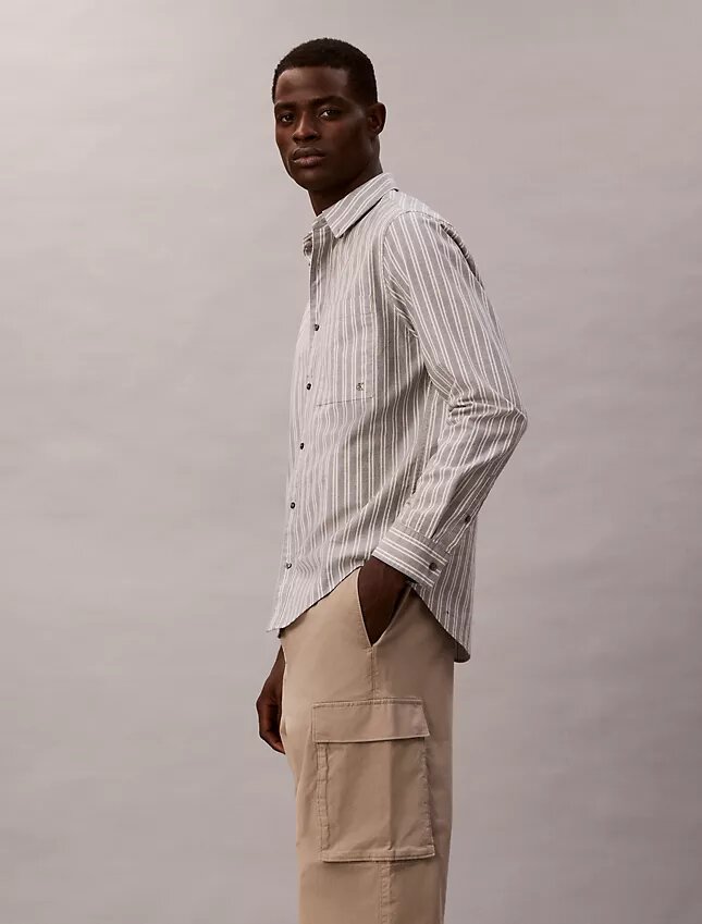 Cotton Stretch Straight Fit Cargo Pants Cotton Stretch Straight Fit Cargo Pants