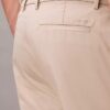 Cotton Stretch Straight Trousers