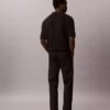 Cotton Stretch Straight Trousers