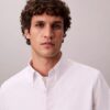Cotton Stretch Stripe Oxford Classic Button-Down Shirt