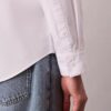 Cotton Stretch Stripe Oxford Classic Button-Down Shirt