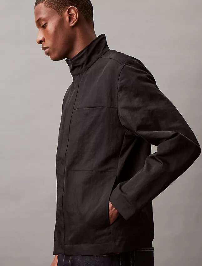 Crinkle Nylon Field Jacket Crinkle Nylon Field Jacket