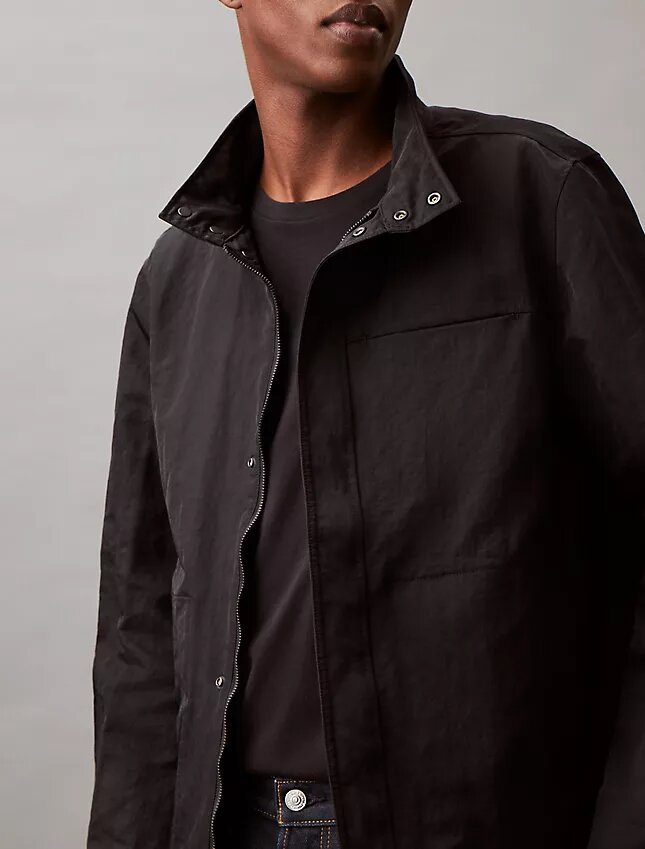 Crinkle Nylon Field Jacket Crinkle Nylon Field Jacket