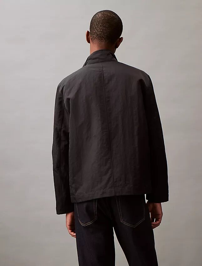 Crinkle Nylon Field Jacket Crinkle Nylon Field Jacket