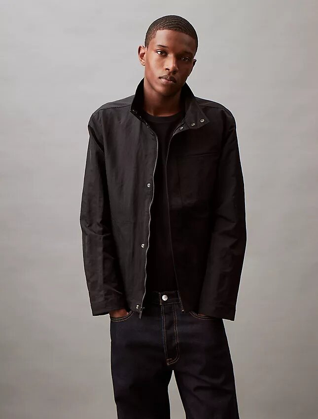 Crinkle Nylon Field Jacket Crinkle Nylon Field Jacket