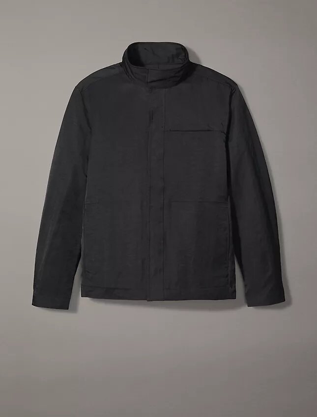 Crinkle Nylon Field Jacket Crinkle Nylon Field Jacket