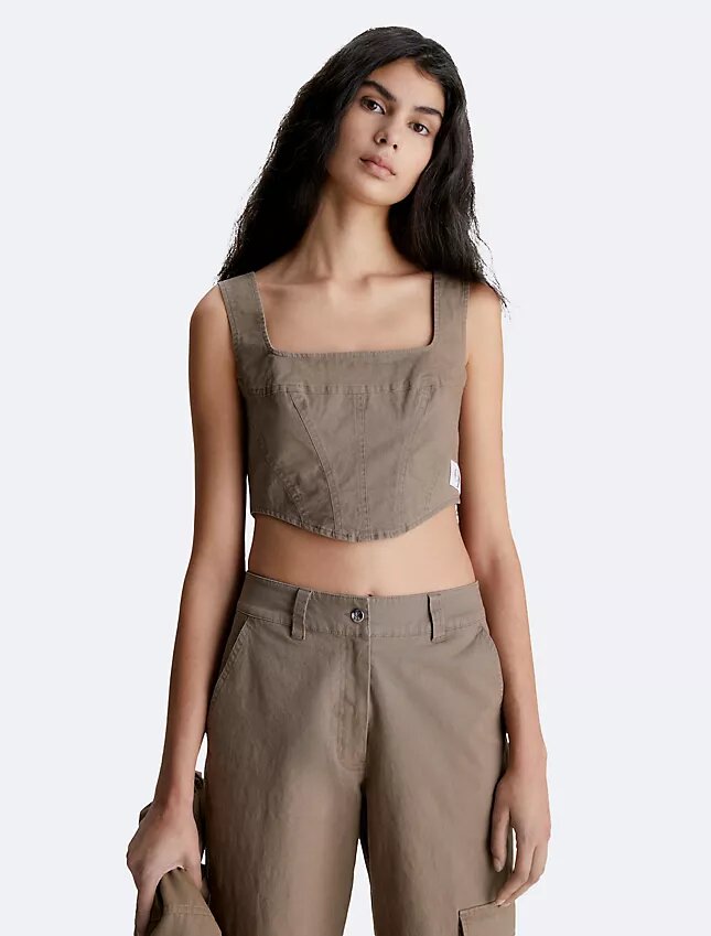 Cropped Corset Top Cropped Corset Top