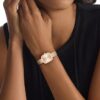 Curved Mesh Watch