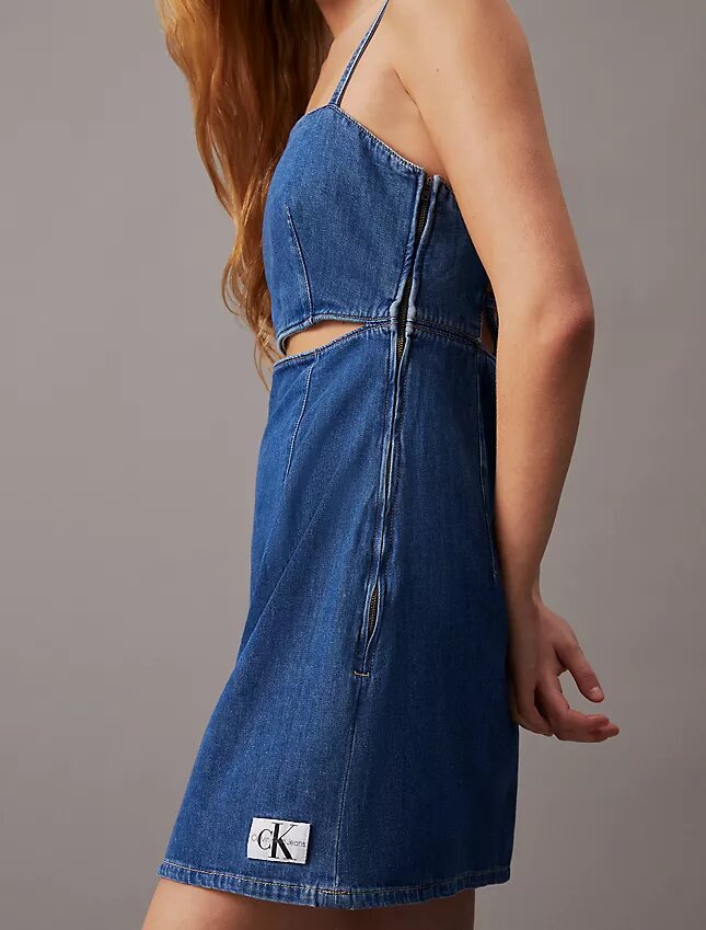 Cut out Denim Mini Dress Cut out Denim Mini Dress
