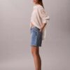Denim A-Line Shorts