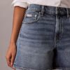 Denim A-Line Shorts