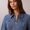 Denim Belted Shirt Dress