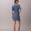 Denim Belted Shirt Dress