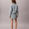 Denim Logo Mini Skirt