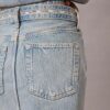 Denim Logo Mini Skirt