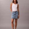 Denim Mini Skirt