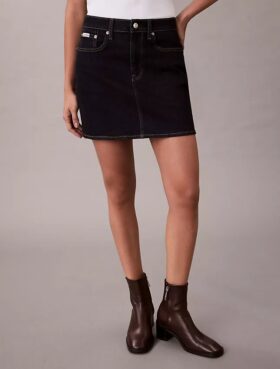 Denim Mini Skirt