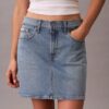 Denim Mini Skirt