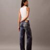 Denim Print Tailored Trouser